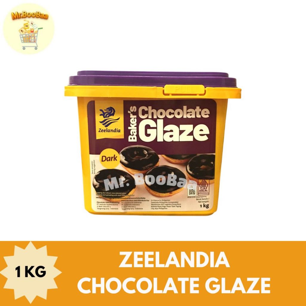 

Zeelandia Baker's Dark Chocolate Glaze 1 kg