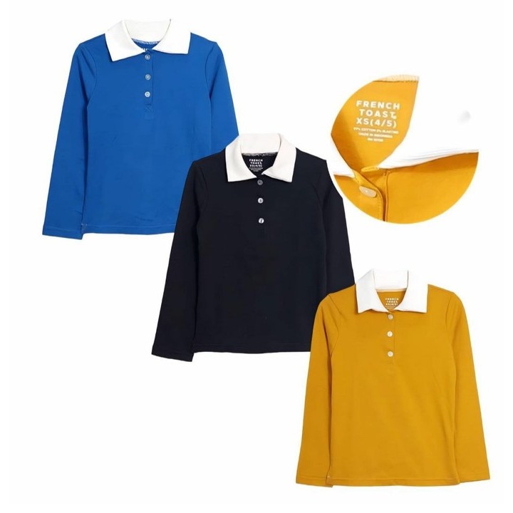 Kaos Polo Anak Laki Laki Lengan Panjang