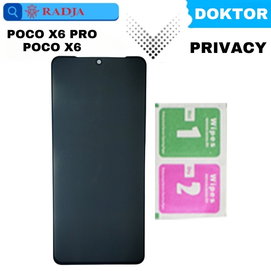 Poco X6/ X6 Pro Tempered Glass Doktor