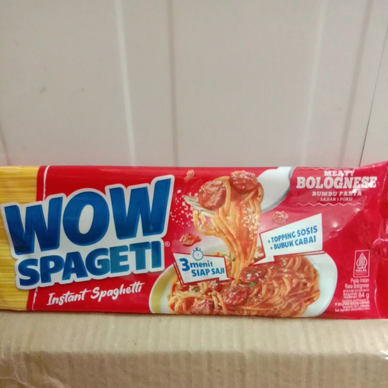 

Wow Spaghetti Bolognese 84gr