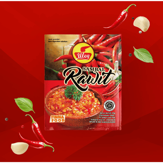 

Finna sambal rawit pedas 1 renceng