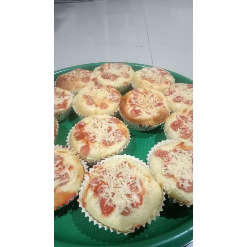 

Roti Pizza Mini Cup tanpa pengawet