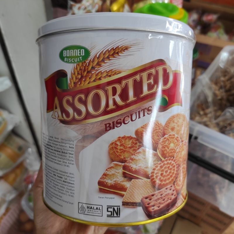 

Borneo Assorted Biscuits. Biskuit Aneka Rasa