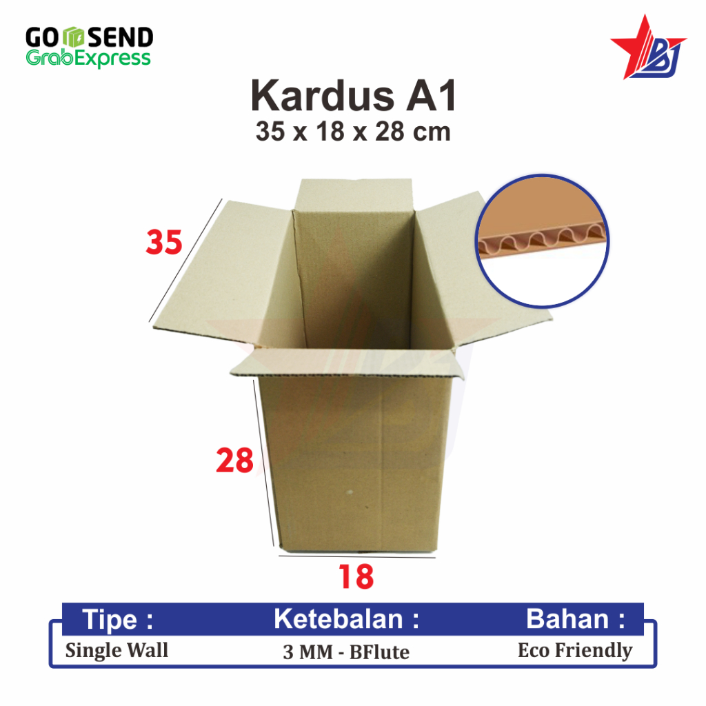 

Kardus/Box/Packing/Karton/Dus/Polos/Gift/Florist/Buket/Uk 35 x 18 x 28 cm (Kardus 35 x 18 x 28 cm)