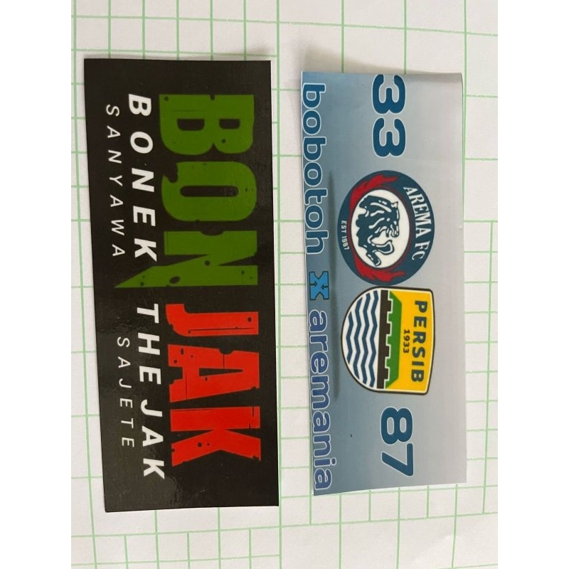 

Stiker Bonjak DAN 3387
