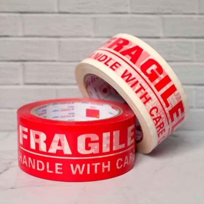 

Lakban/Isolasi Lakban Peking Fragile 48mm x 100 yard