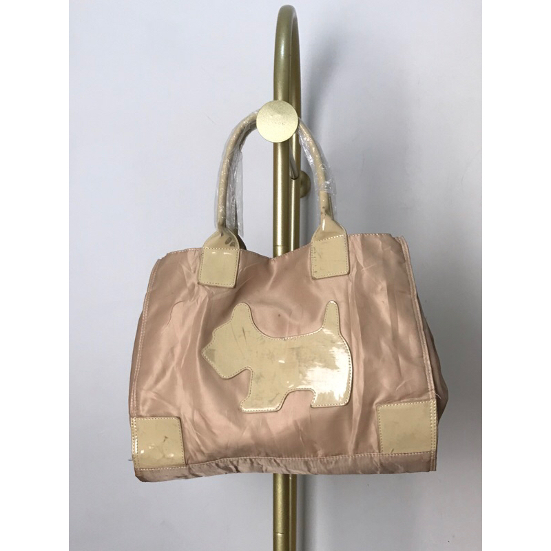 PRELOVED PL TOTE BAG NYLON AGATA COKLAT