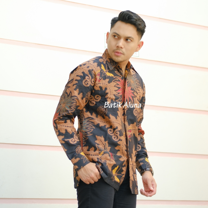 Batik Aluna Kemeja Pria Lengan Panjang PCW 063