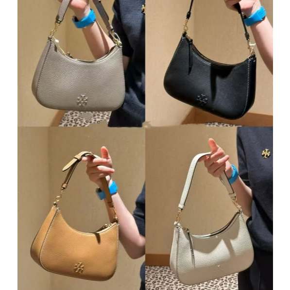 Tory Burch Thea Convertible Leather Crossbody Bag Tas Bahu Wanita Tas Selempang Wanita Tory Burch