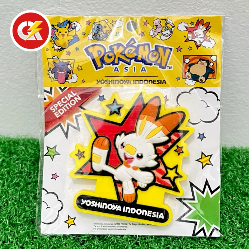 Tempelan Magnet Pokemon Official Pokemon x Yoshinoya
