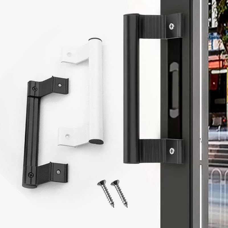 Tarikan Pintu Pull Handle Sliding Tarikan Gagang Pintu Geser Aluminium Tarikan Handle Hitam