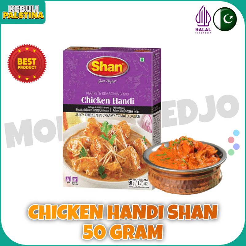 

BUMBU CHICKEN HANDI 50 GRAM MERK SHAN EXP 1/4/2027