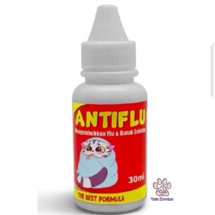 (The Bools) Obat Kucing Anti Flu Obat Batuk Pilek Antibiotik Kucing Kitten Anabul Atasi Bersin Saria