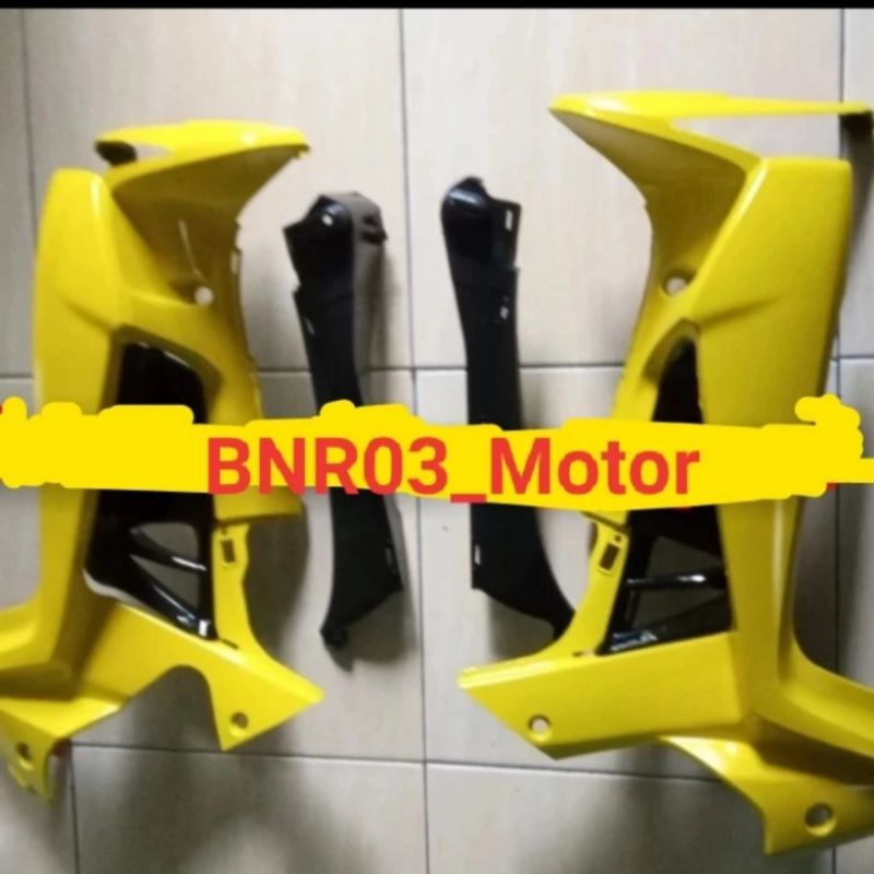 Cover Sayap Supra X 125 New Batman Warna Kuning