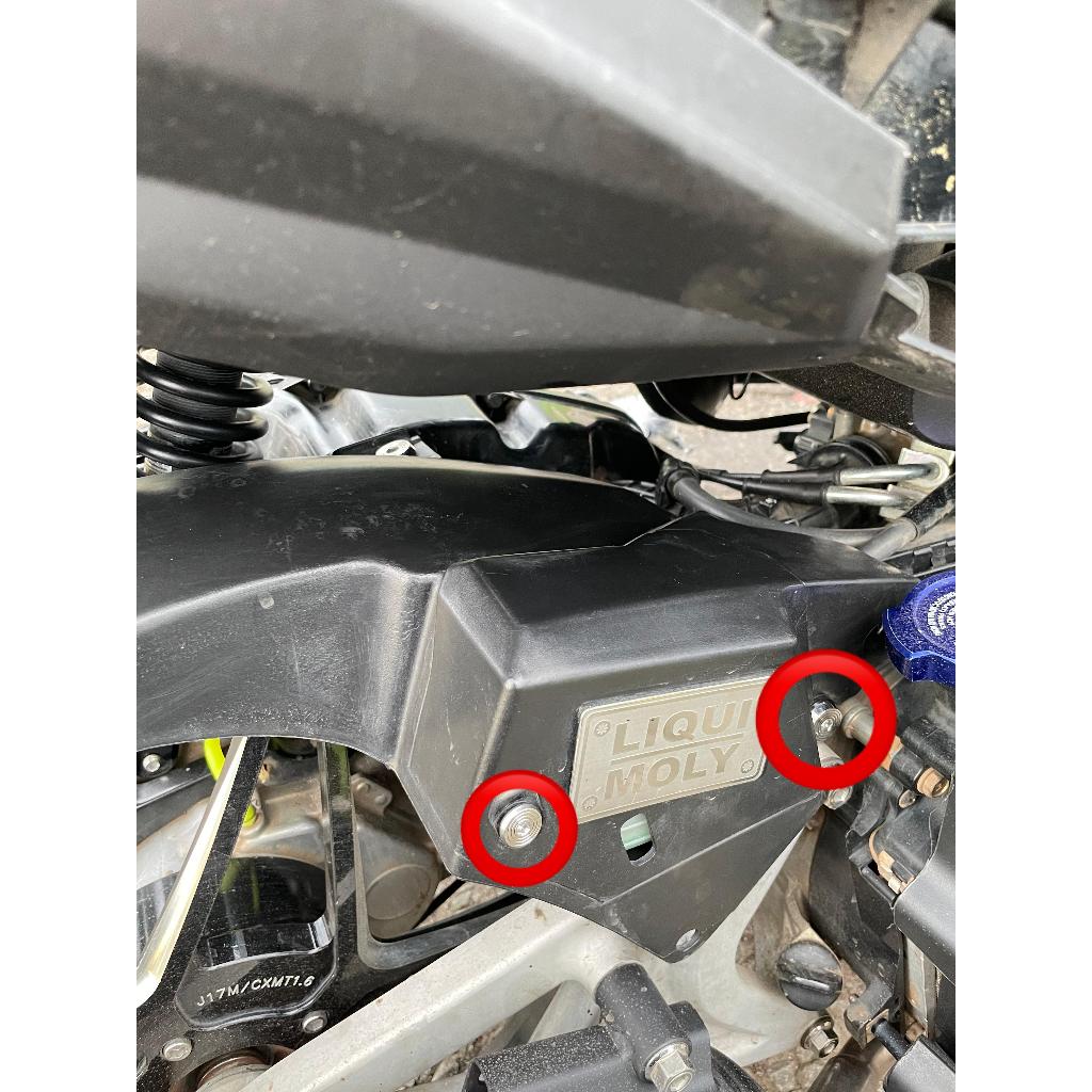 BAUT TUTUP + DUDUKAN RESERVOIR ( 2 BAUT ) MODEL SLASH VARIO 125 / 150 LED OLD VARIO 125 BOHLAM KZR 2
