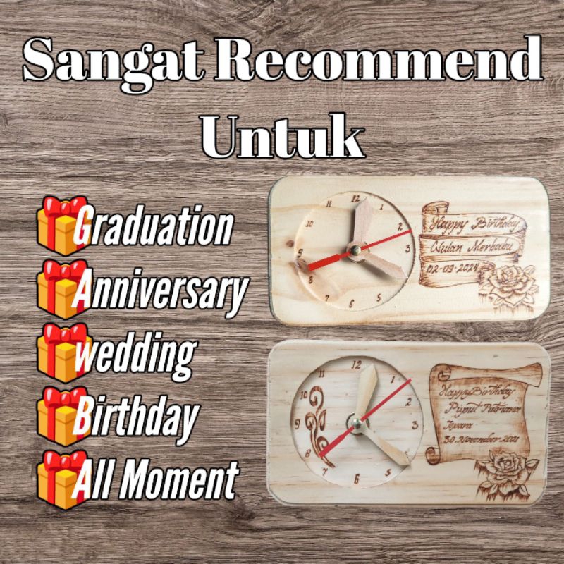 JAM KAYU LUKIS API/JAM KAYU LUKISANJAM KAYU SENI LUKIS
