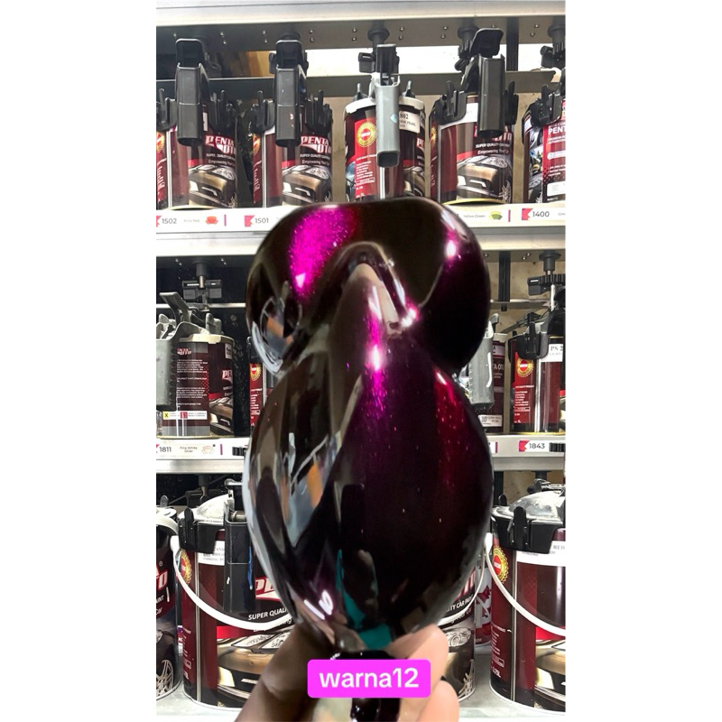 cat Midnight burgundy PU penta oto