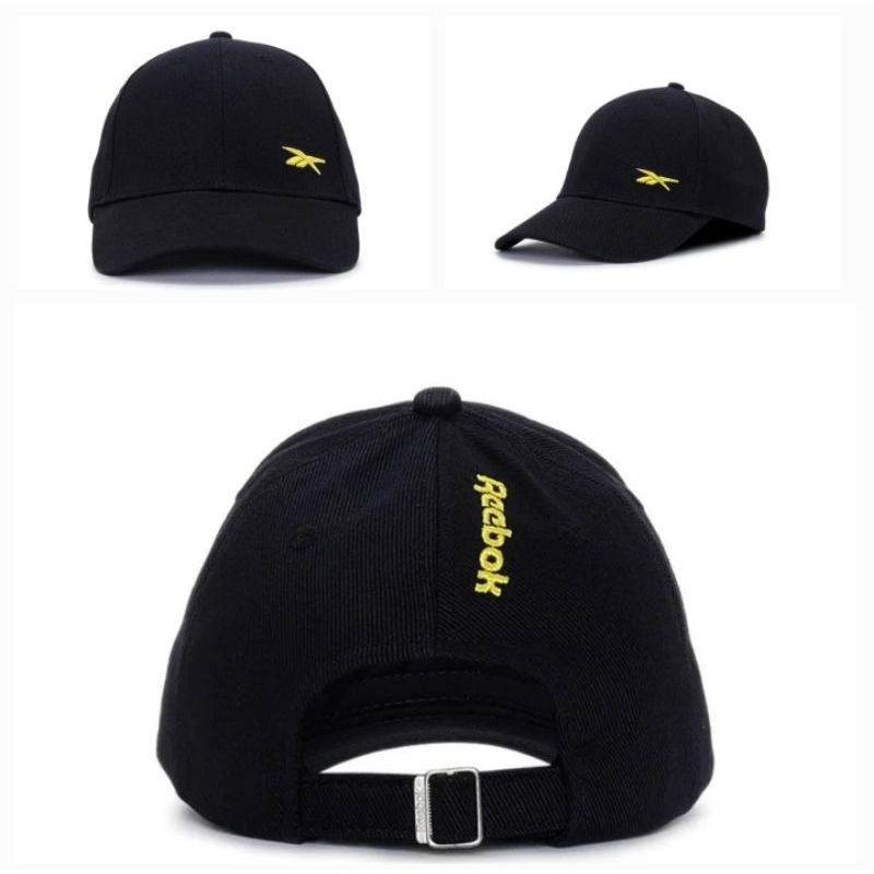 TOPI REEBOK | PRIA | WANITA | REEBOK BLACK | ORIGINAL