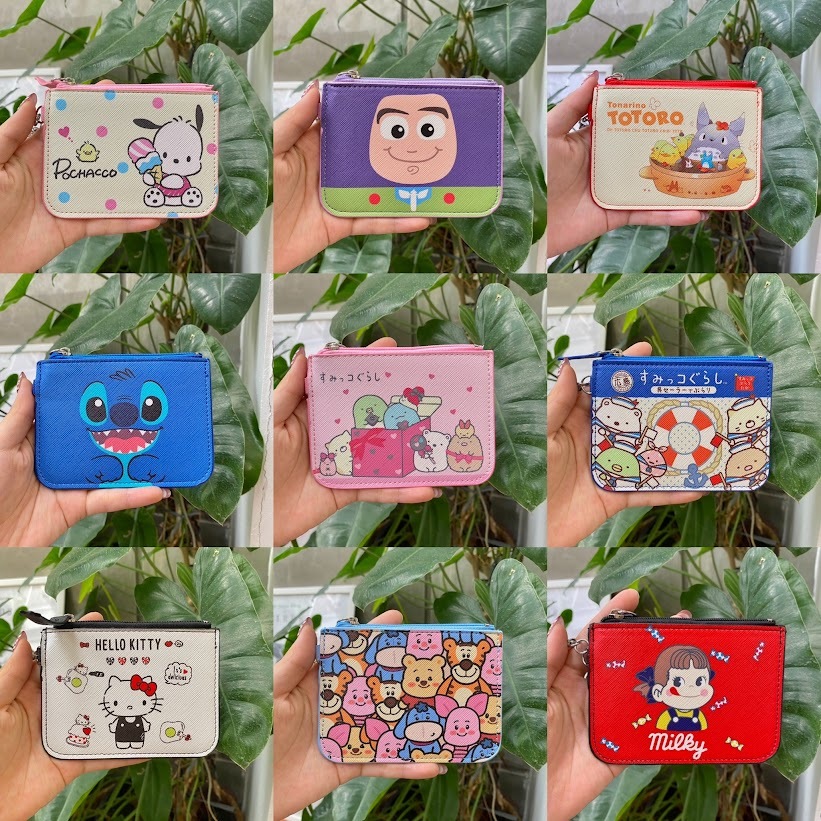 

Dompet Kartu Id Card Holder Gantungan Resleting Karakter Sanrio Cinnamoroll Cinamoroll Balon Kuromi Teh Kuromi My Melody Kulit Lucu Unik Kado Hadiah Gift