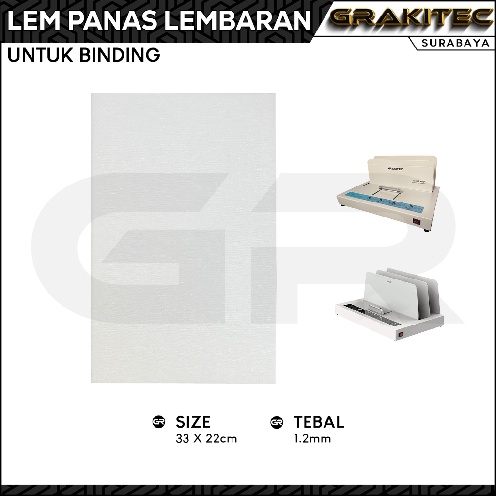 

Lem Panas Premium Untuk Mesin Jilid Bending / Binding Untuk Mesin Bending 3882 C-1800 GRAKITEC