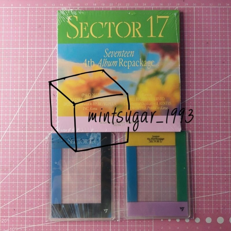 [ READY NEW OFFICIAL ] SEVENTEEN - 4th Mini Album Repackage [ SECTOR 17 ] ( COMPACT ver ) ( Sealed |