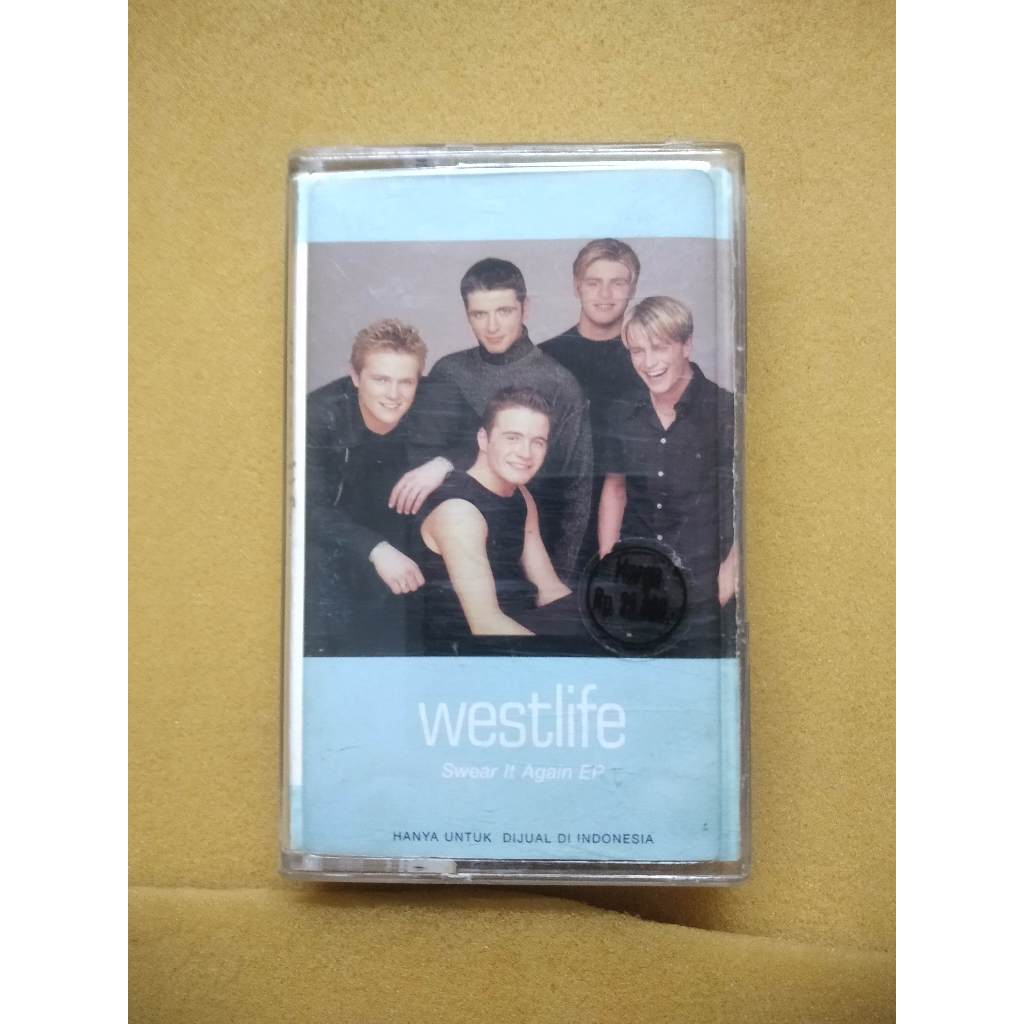 WESTLIFE album swear it again EP. kaset pita