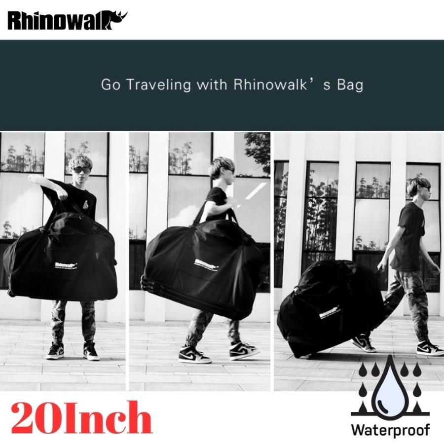 Tas Sepeda Rhinowalk RK22 Bike Carrier Bag Bike Box Roadbike MTB Wheels