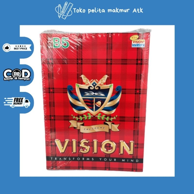 

BUKU TULIS VISION BOXY 50 LEMBAR