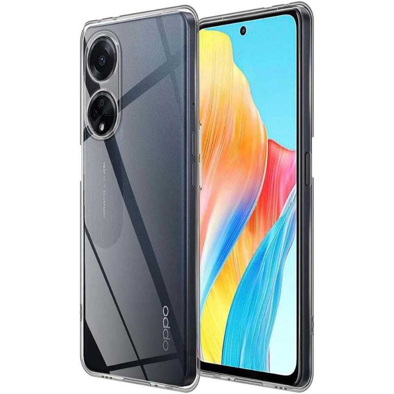 SS -Airbag SoftCase OPPO RENO 2F 4 5 6 7 8 PRO 8 PRO PLUS 10 10 PRO 11 11F Casing Clear Armor Bening