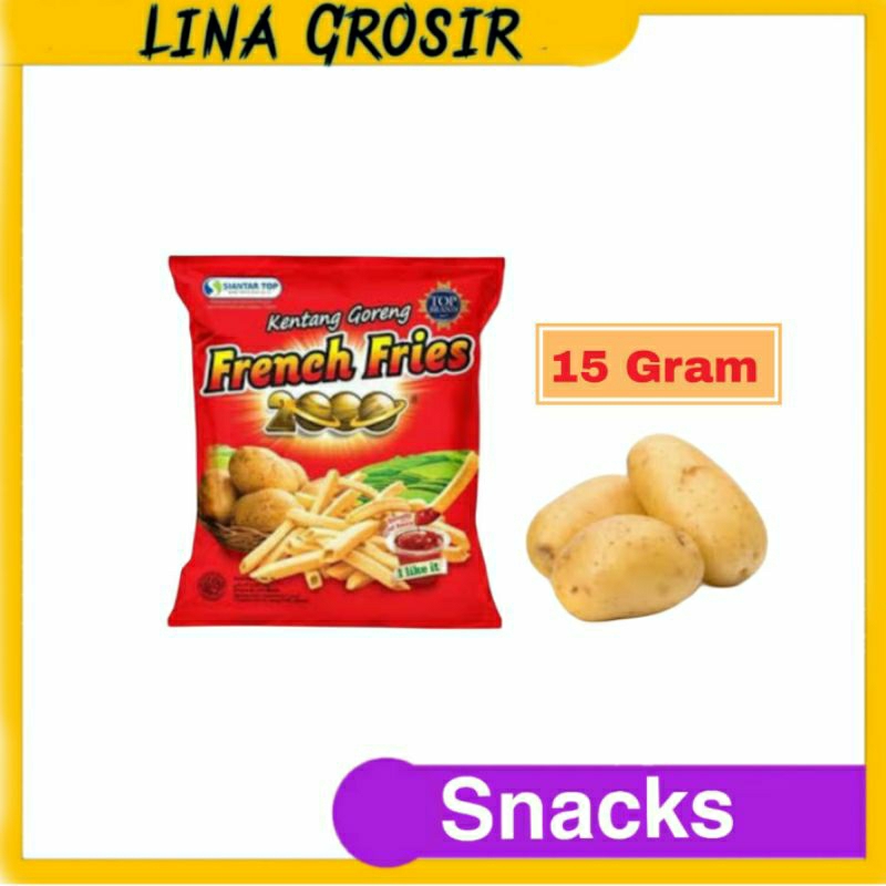 

French Fries 2000 15gr @10pcs