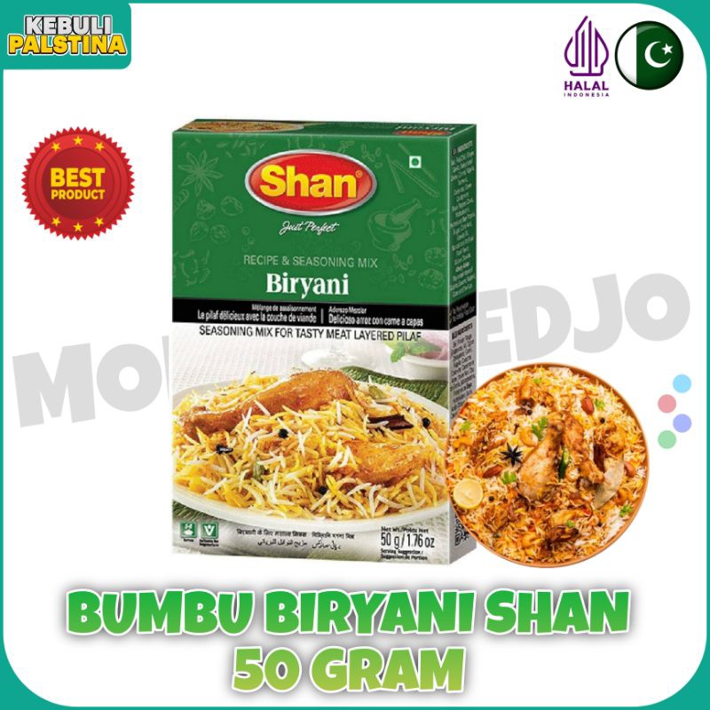 

Bumbu Biryani shan 50g Exp 29/7/2027