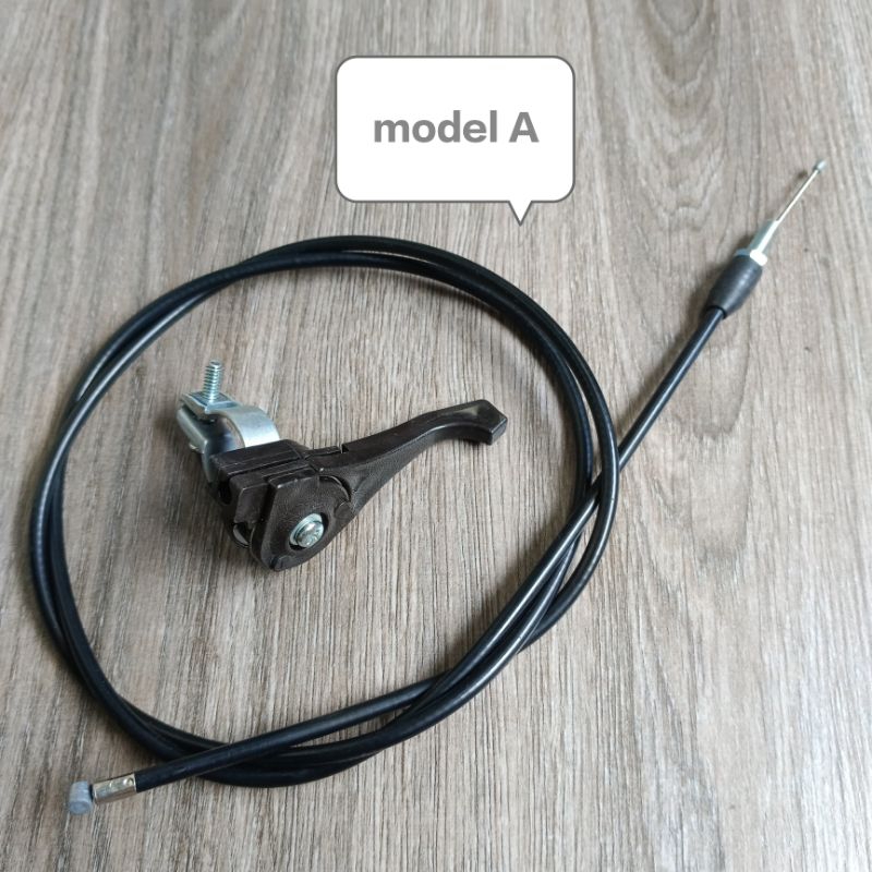 kabel gas komplit throttle lever mesin potong rumput gendong 2 tak 4 tak 318 328 338 miura m-tech 14