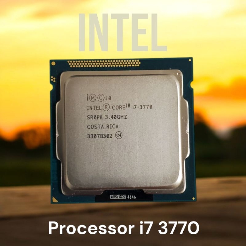 processor intel i7 3770 tray