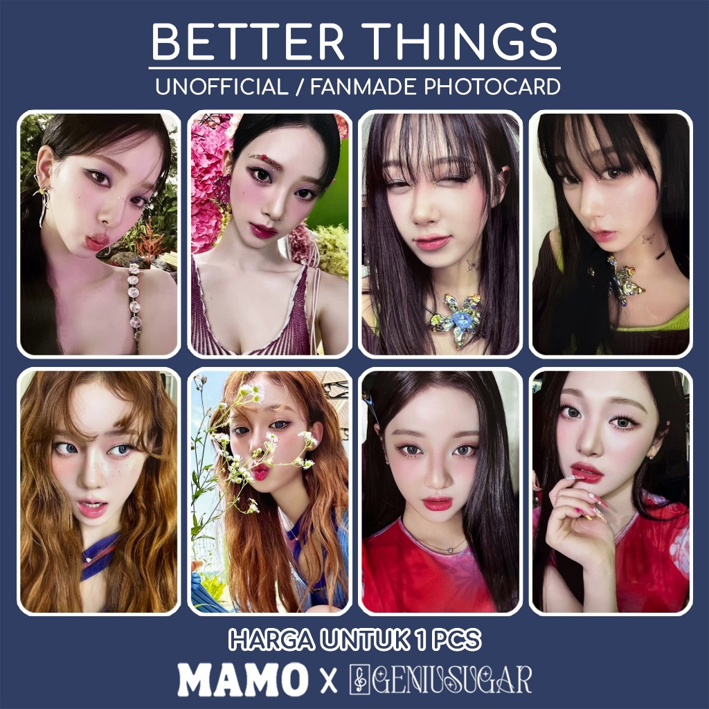 [MAMO] AESPA - BETTER THINGS PHOTOCARD FANMADE