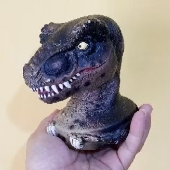 Tutup Botol Kepala Dino Jurassic Park second collection original vintage