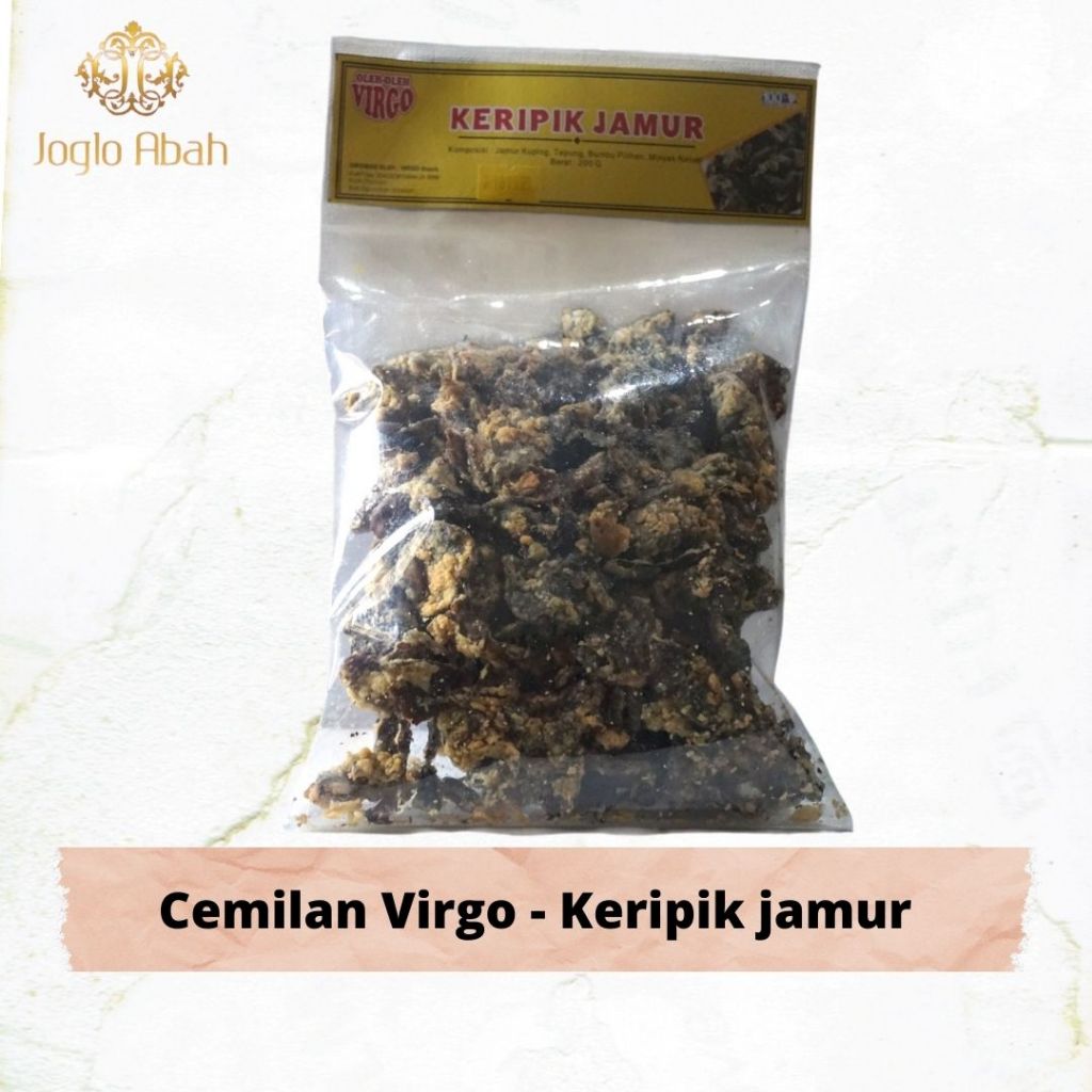 

Cemilan Virgo - Keripik Jamur - Joglo Abah