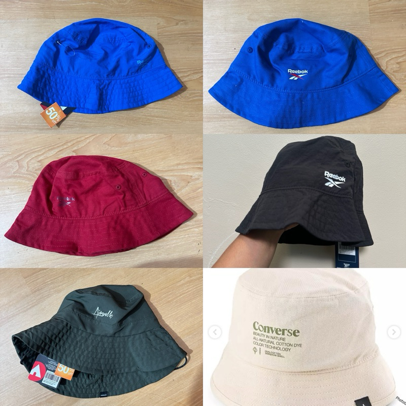 Topi Bucket Hat Sport Station Original - Casual Streetwear Unisex