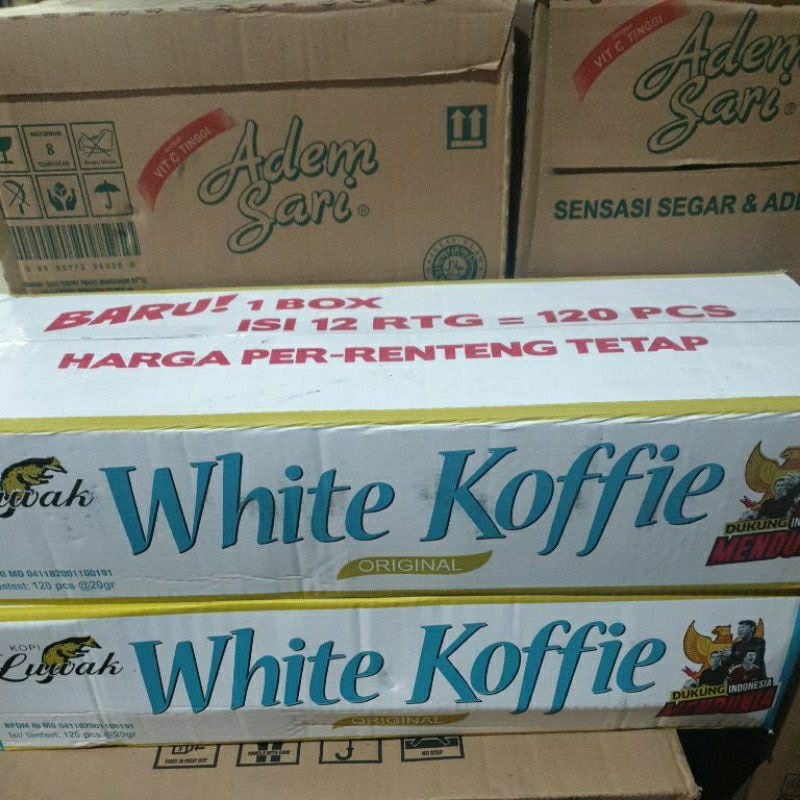

KOPI LUWAK WHITE KOFFIE ORIGINAL (KARTONAN). HARGA PROMO!