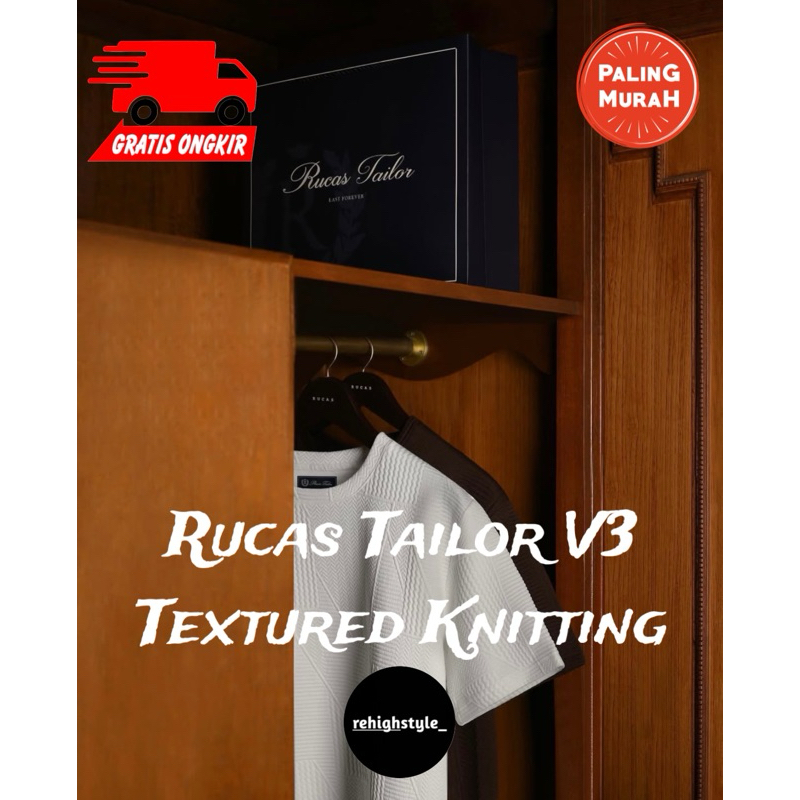 RUCAS TAILOR V3 TEXTURED KNITTING TEE