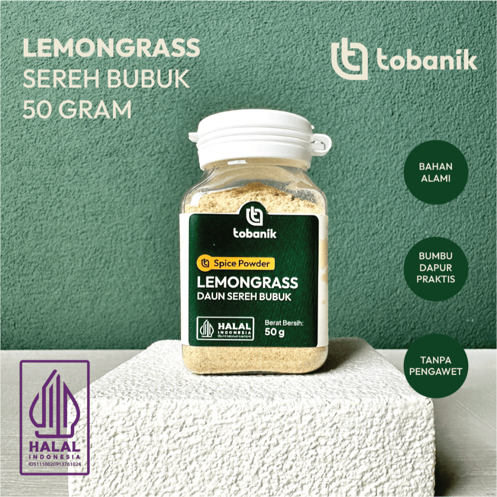 

Lemongrass / Sereh bubuk 50 Gram