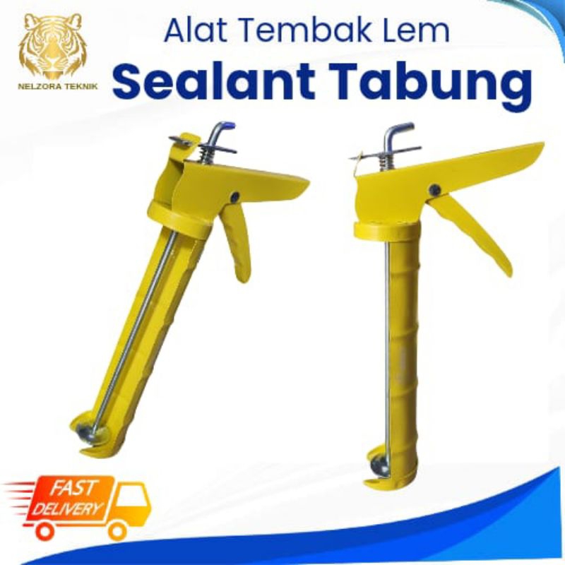 Tembakan lem tabung /Alat Tembak Lem Kaca Silikon Tabung sealant