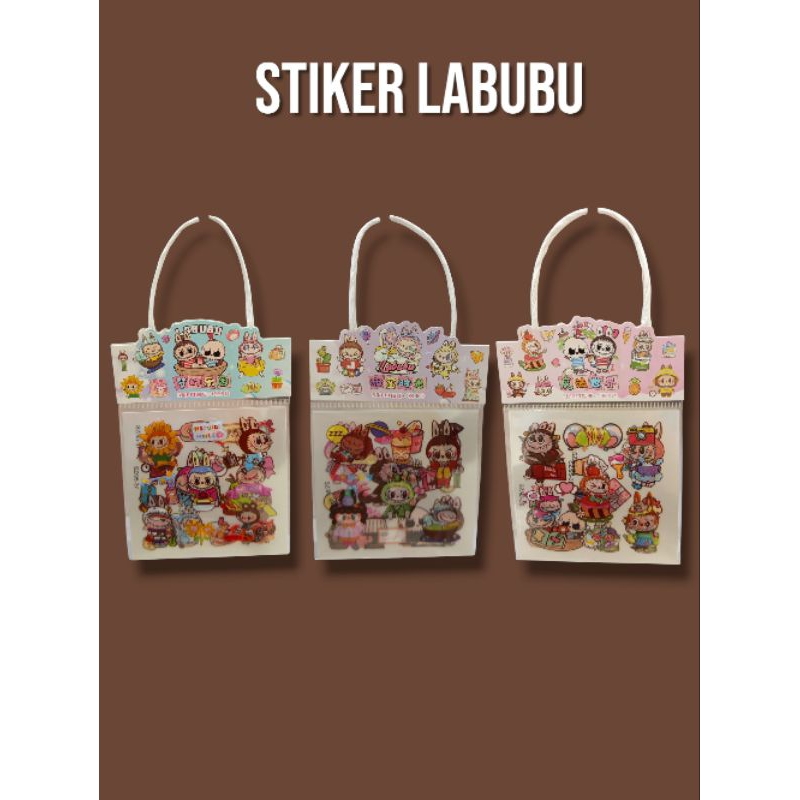 

Stiker Anti Air Motive Labubu P588