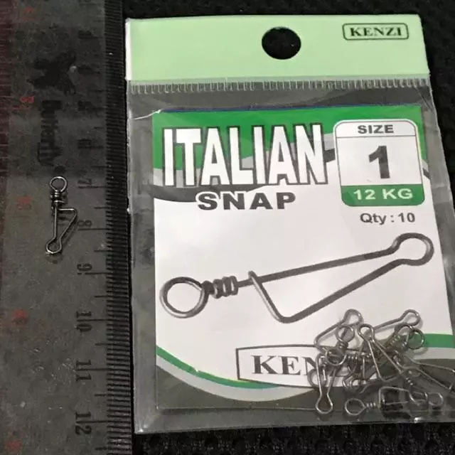 Kenzi Italian Snap Pancing Untuk Pelampung / Rangkaian / dll