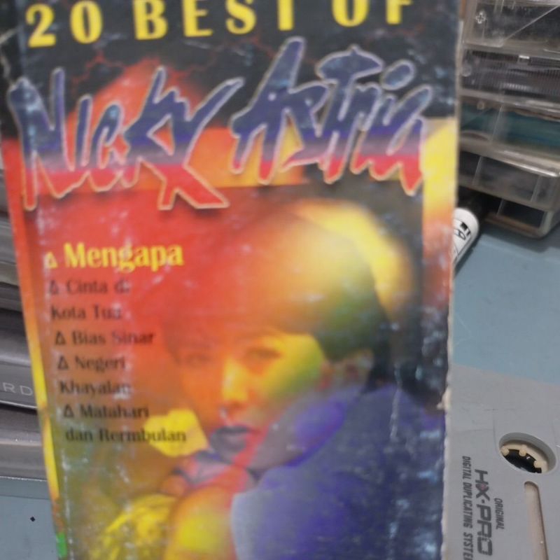kaset pita nicky astria the best of