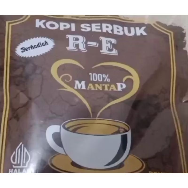 

kopi serbuk R-E (berhadiah) 250 gram original