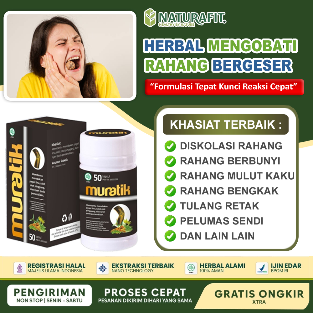 Obat Rahang Bergeser Paling Ampuh, Sakit Tulang Rahang, Obat Rahang Gigi Bergeser, Obat Rahang Bengk