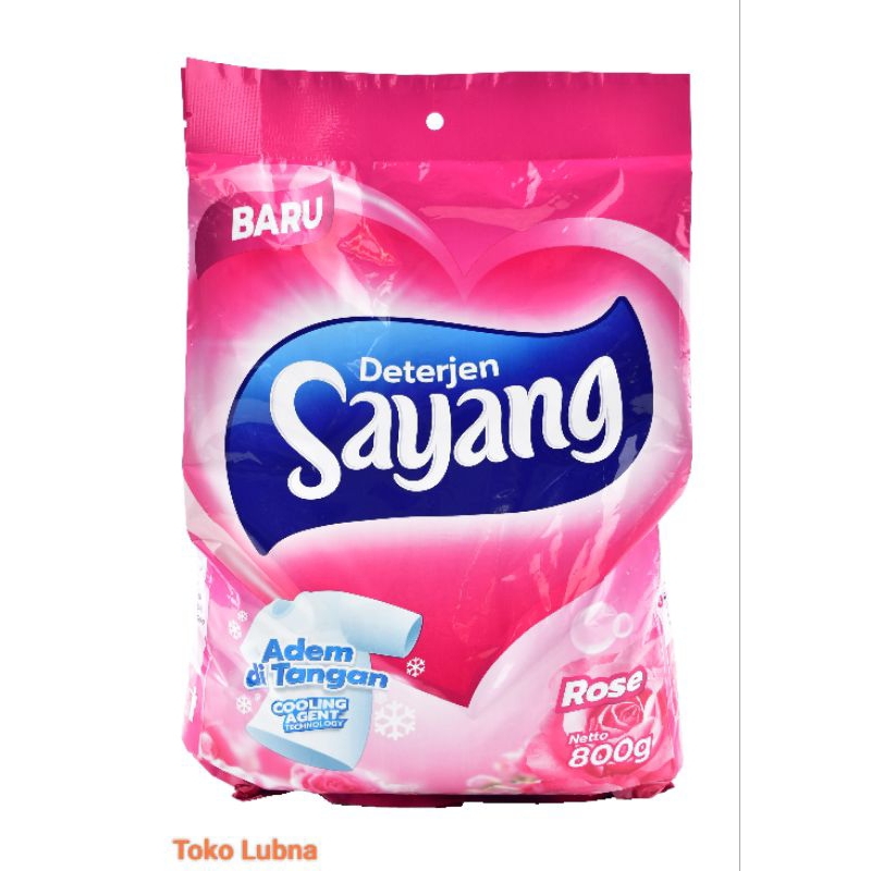 Deterjen Sayang 800 gram Deterjen bubuk sayang