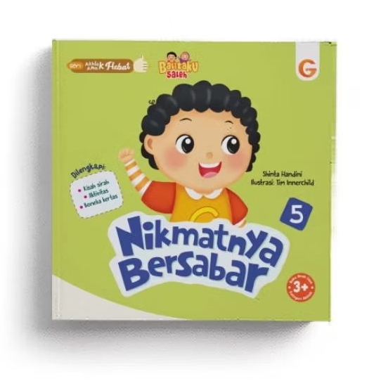 Buku Islami Anak, Seri Akhlak Anak Hebat : Nikmatnya Bersabar - Shinta Handini