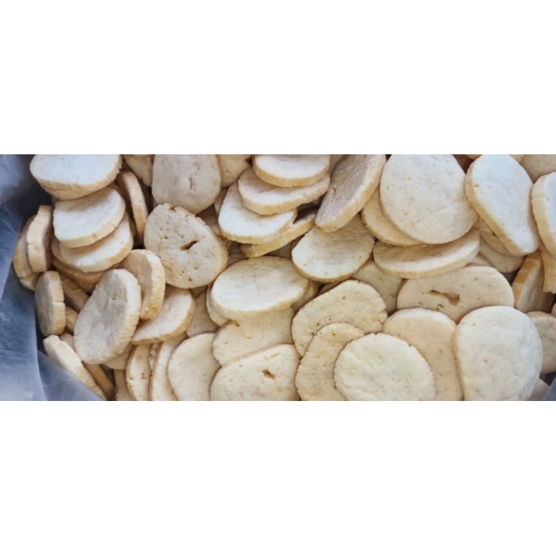 

KEMPLANG KANCING KERUPUK KANCING SUPER IKAN TENGGIRI PALEMBANG 800 gram