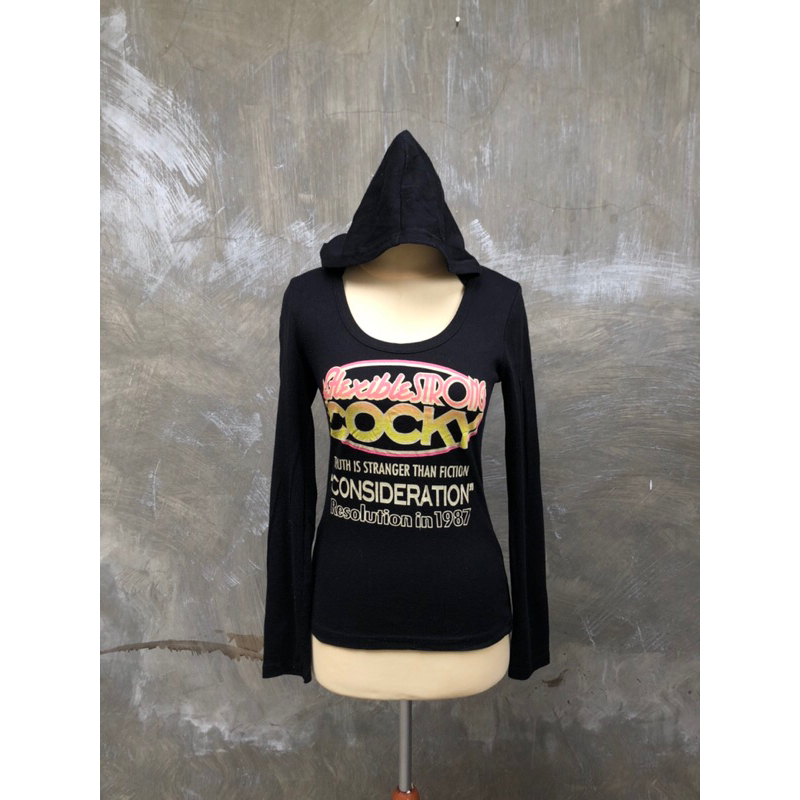 Y2K Japanese IZIC with hoodie hysteric glamour style